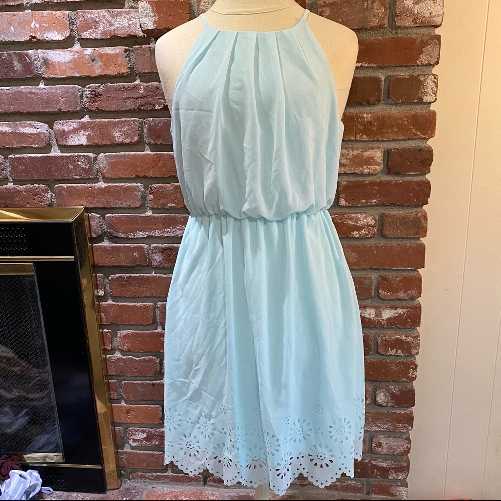 Nice Dress With Cutout Flowers